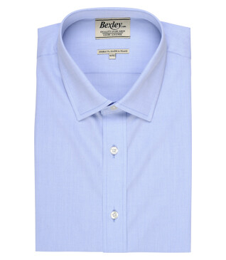Blue sky Poplin shirt - LOUIS.