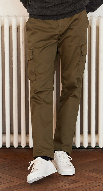 Camel men's cargo trouser - KEANAN II