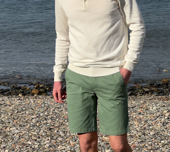 Sage Green Chino Shorts - BARRY