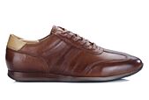 Patina Chocolate Men's Trainers - BOCKARA