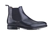 Black Leather Chelsea Boots - ALDERTON GOMME