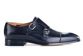 Black double Buckle Shoes - CHEDINGTON