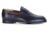 Patina Navy men's loafers - DERYBROOK