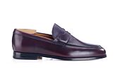 Patina Burgundy Men's loafers - DERYBROOK