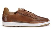 Patinated chestnut Men's Trainers - KOLORA