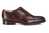 Men’s leather Oxford shoes - Deep chocolate - GRAKLEY