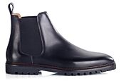 Men's Chocolate Black Boots - WALTERSTON GOMME