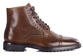 Men’s ankle boots – Patinated Cognac - HEYBRIDGE GOMME