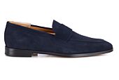 Men’s Loafer - Navy Suede - CANNERO