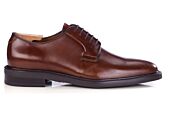 Men's Italian patina calf leather derby - FLEMINGSTON GOMME