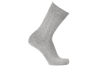 Men's Light Grey Melange Cotton Socks