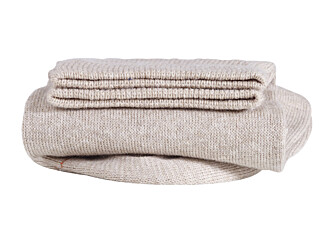 Men's Beige Melange Melange Cotton Socks