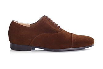 Havana Suede Oxford shoes - Rubber outsole - LENNOX GOMME URBAN