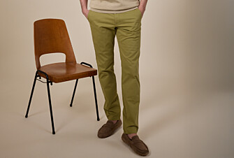Men's chino trousers Almond Green - KYRK