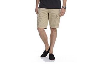 Dark Beige Cargo Shorts - CODY