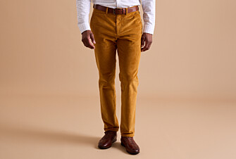 Mustard Men's corduroy chinos - NORMAN