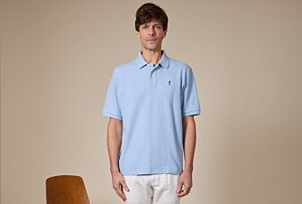 Light Blue Men's polo shirt - GARETH