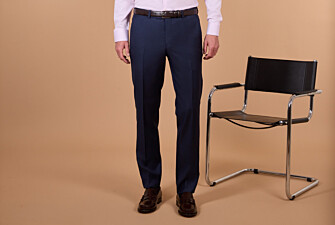 Men's Prussian Blue Suit Trousers - LAZARE
