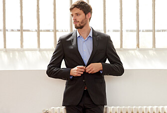 Men's Suit Jacket Anthracite Grey - LAZARE