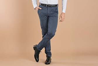 Blue Chino trousers for men - NIGEL II