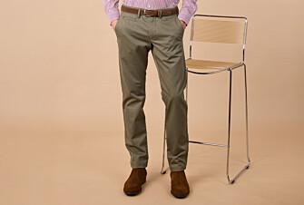 Light Khaki Chino trousers for men - NIGEL II