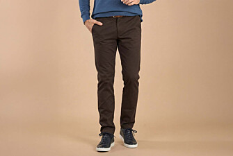 Dark Brown Chino trousers for men - NIGEL II