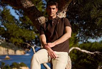Men’s Polo Shirt Chocolate - ANDY II