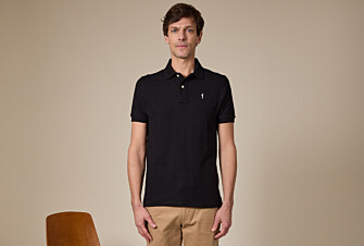 Black Men's polo shirt - ANDY II