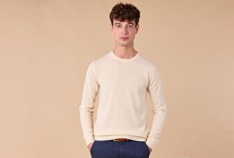 Men's wool Jumper – Ecru - CONAN