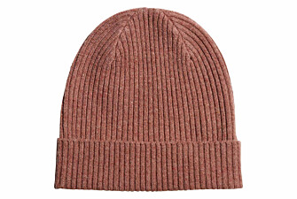 Men's rust mélange lambswool beanie - BENNETH
