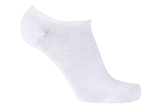 White Cotton Low Cut Socks for Men