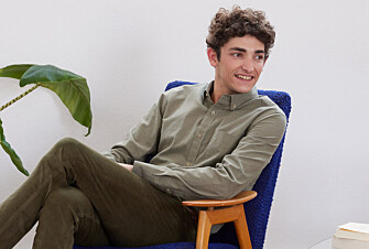 Army Green Flannel shirt with Pocket - ALEXANDER