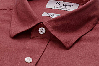 Men’s Rust Chambray Shirt - SILBERT