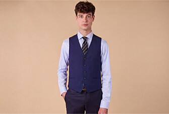 Men's Waistcoat - Navy II - LAZARE