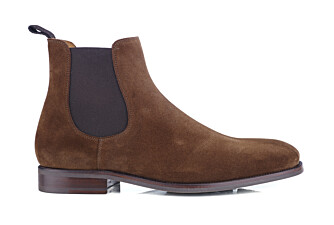 Havana Suede Leather Chelsea Boots - ALDERTON GOMME