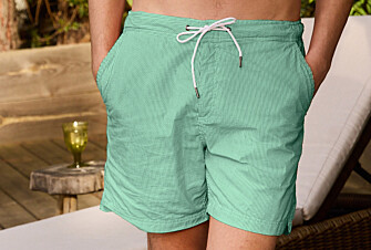 Navy stripes Men's swim short - BRENTAN