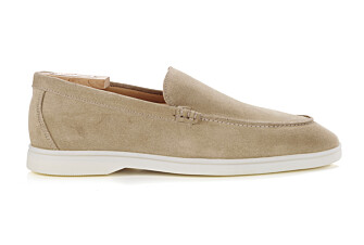 Beige Suede - Men's loafers - MANASOTA III