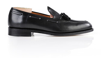 Black leather Men's Tassel loafers - PICADILLY