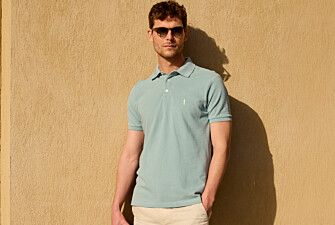 Water Green men's polo shirt - ADGER