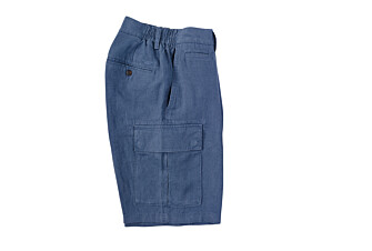 Storm Blue men's cargo Short  - BORDEN