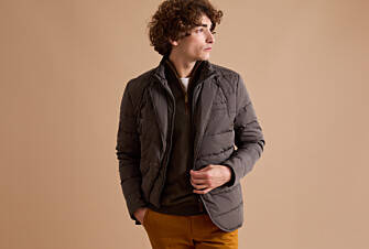 Chocolate Quilted Jacket - OLSON III