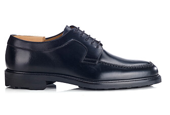 Black Derby Shoes - Rubber outsole - HUDSON II GOMME COUNTRY