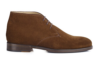 Havana Suede Men's leather Low Boots  - DOVAM PATIN