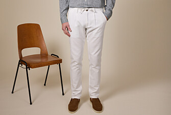 Men's chino trousers Ecru - KASEY
