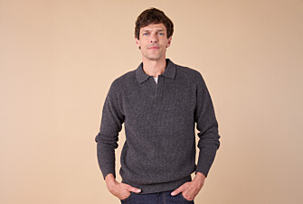 Men's Jumper – Heather Anthracite Grey - BRENNEN