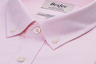 Oxford Shirt for Men – Pink, American collar - BRADFORD III