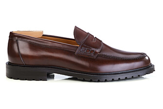 Men's Italian patina calf leather loafer - DOWARD GOMME