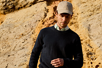 Men's Ecru Linen baseball cap - BRADWELL II