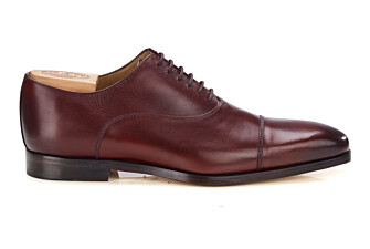Bright Burgundy  Oxford shoes - Leather outsole - SPEZIA