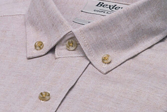 Men's light beige flannel shirt - ROD